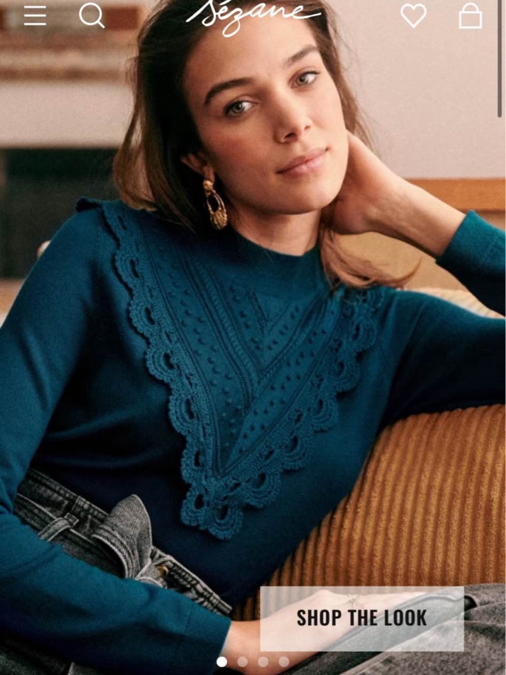 Sezane sweater - small